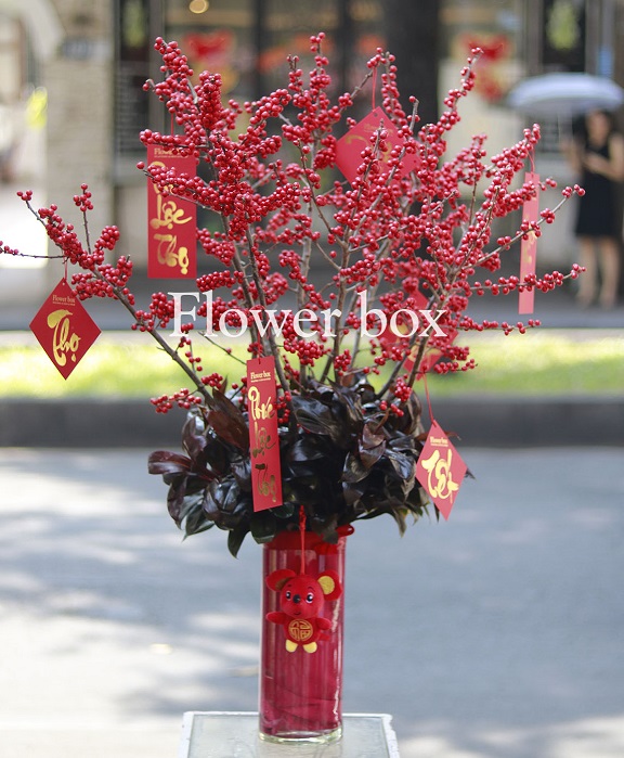 Bình Hoa Tết - FBVA 082