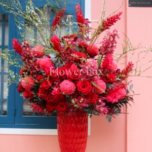 BÌNH HOA TẾT FBVT26
