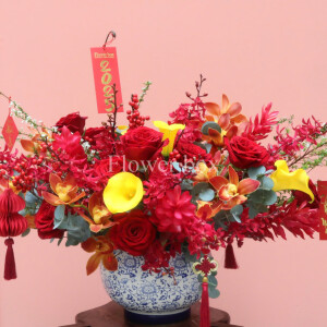BÌNH HOA TẾT FBVT29