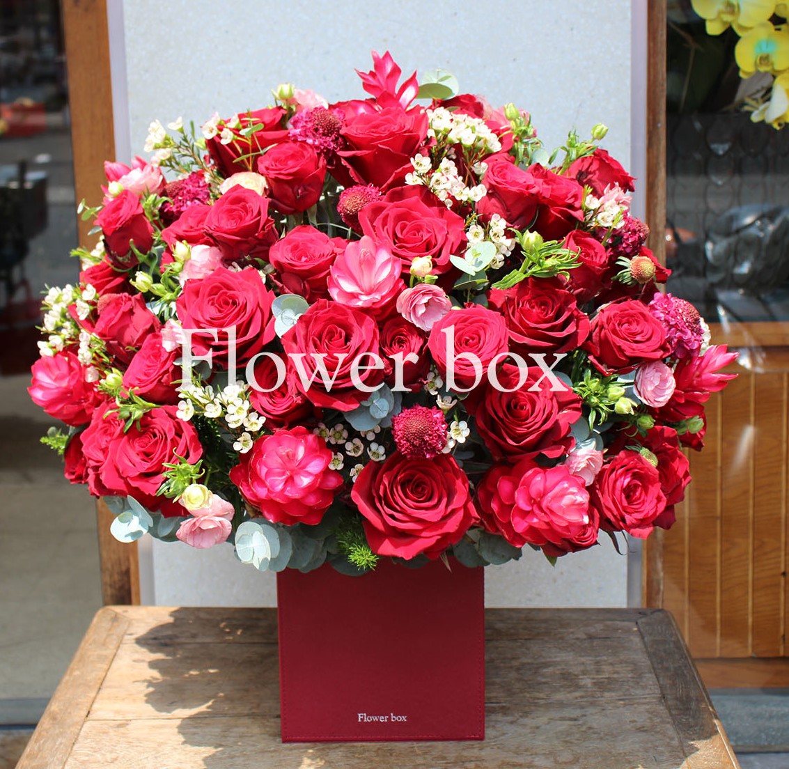 HỘP HOA VALENTINE FBVN12
