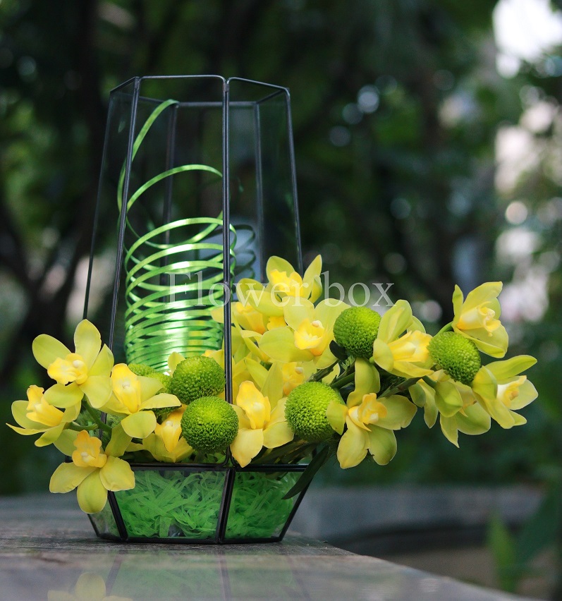 Hộp kính hoa - FBTB 039