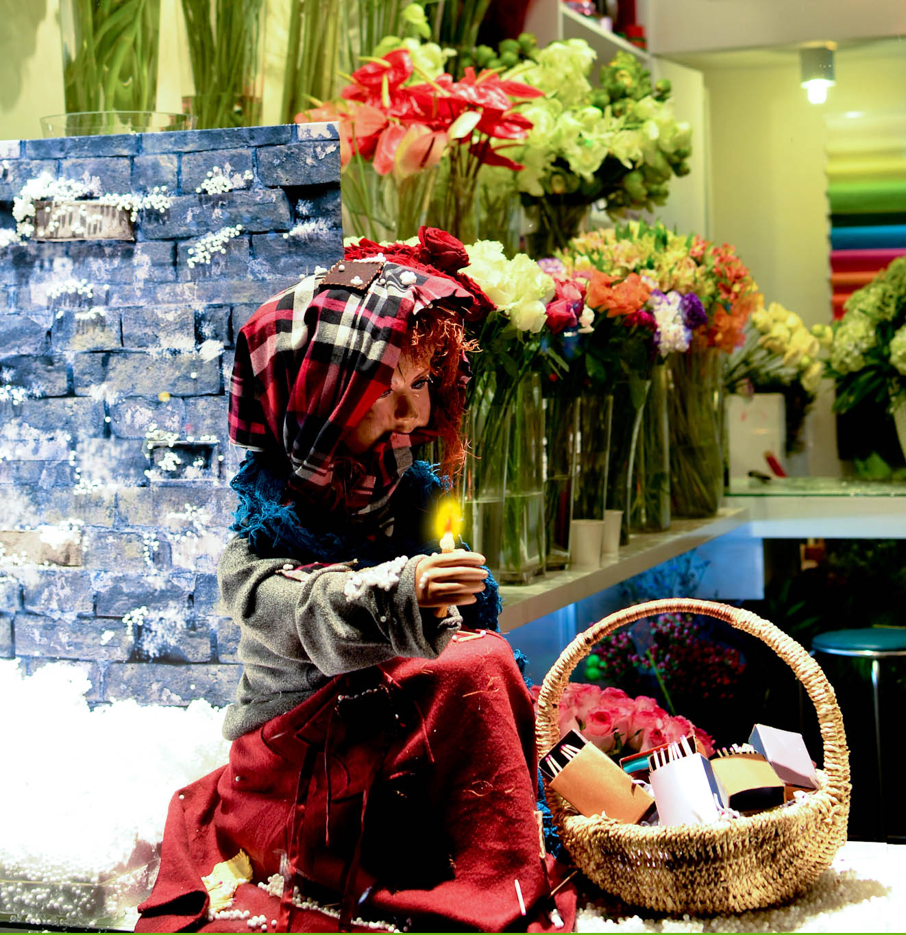 Make A Merry Christmas & Happy New Year for the Little Match Girl