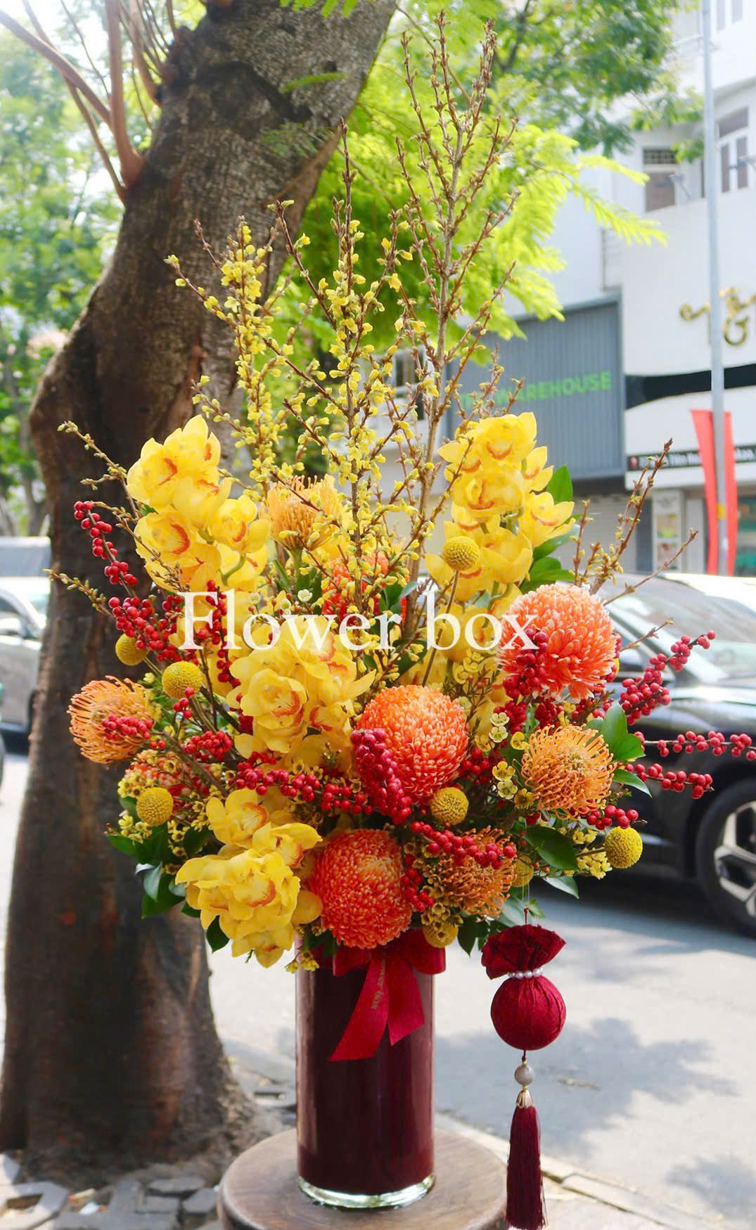 BÌNH HOA TẾT FBVT34