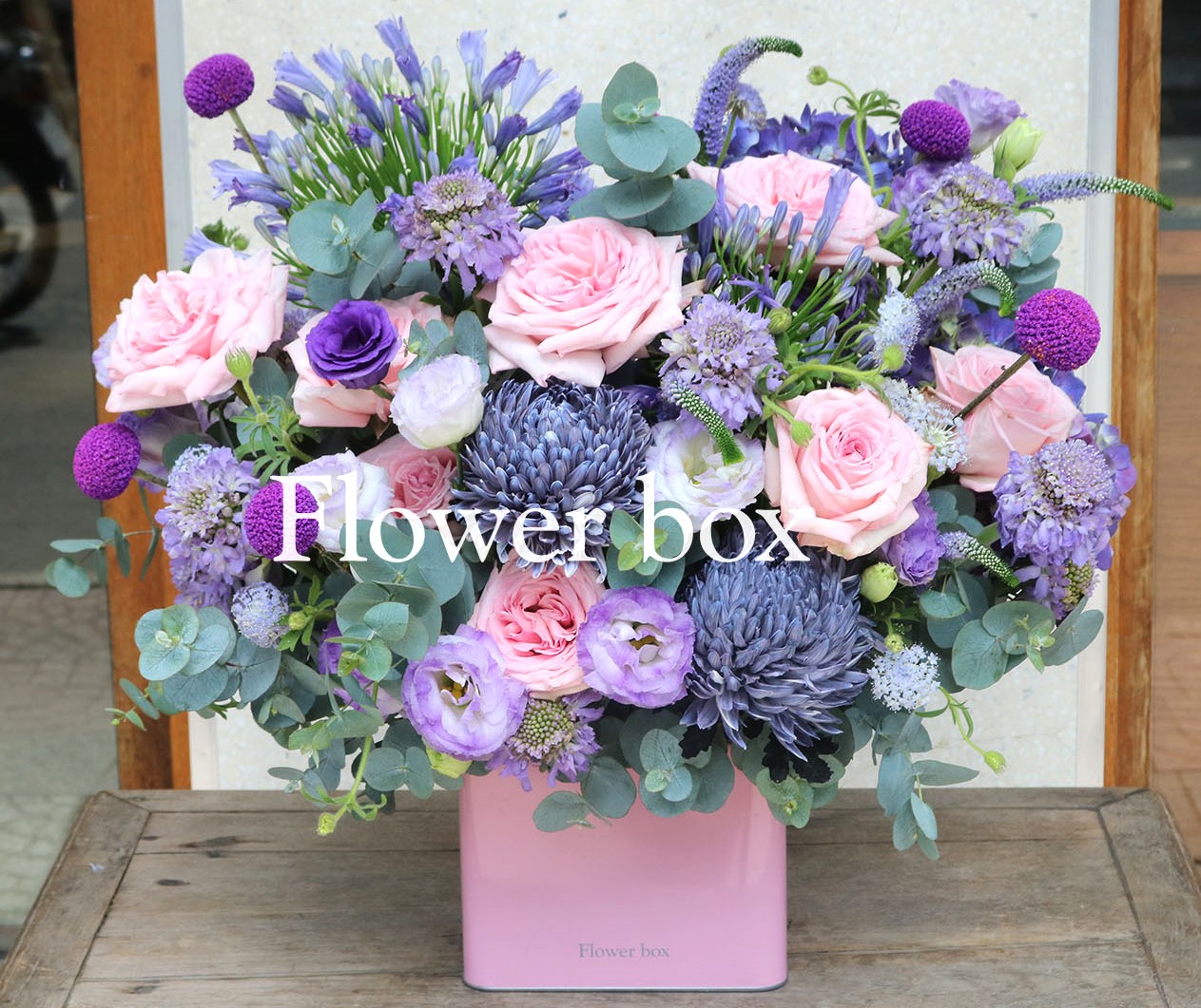 Hộp Thiếc Hoa - FBTB 008