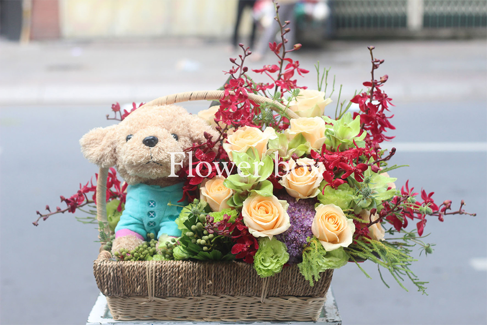 Hộp Hoa và Quà - FBGB 003