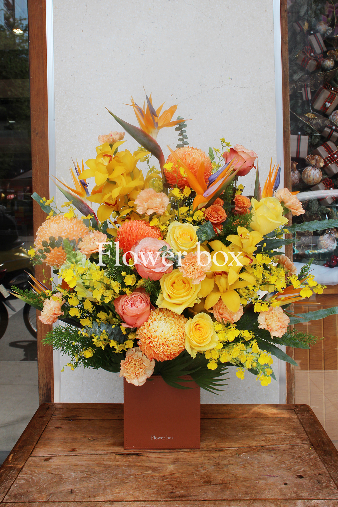Hộp Hoa Sơn Mài - FBTB 046
